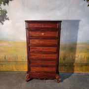 Chiffonnier grande commode en acajou époque xixème