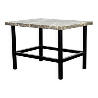 Table d'appoint avec plateau en marbre