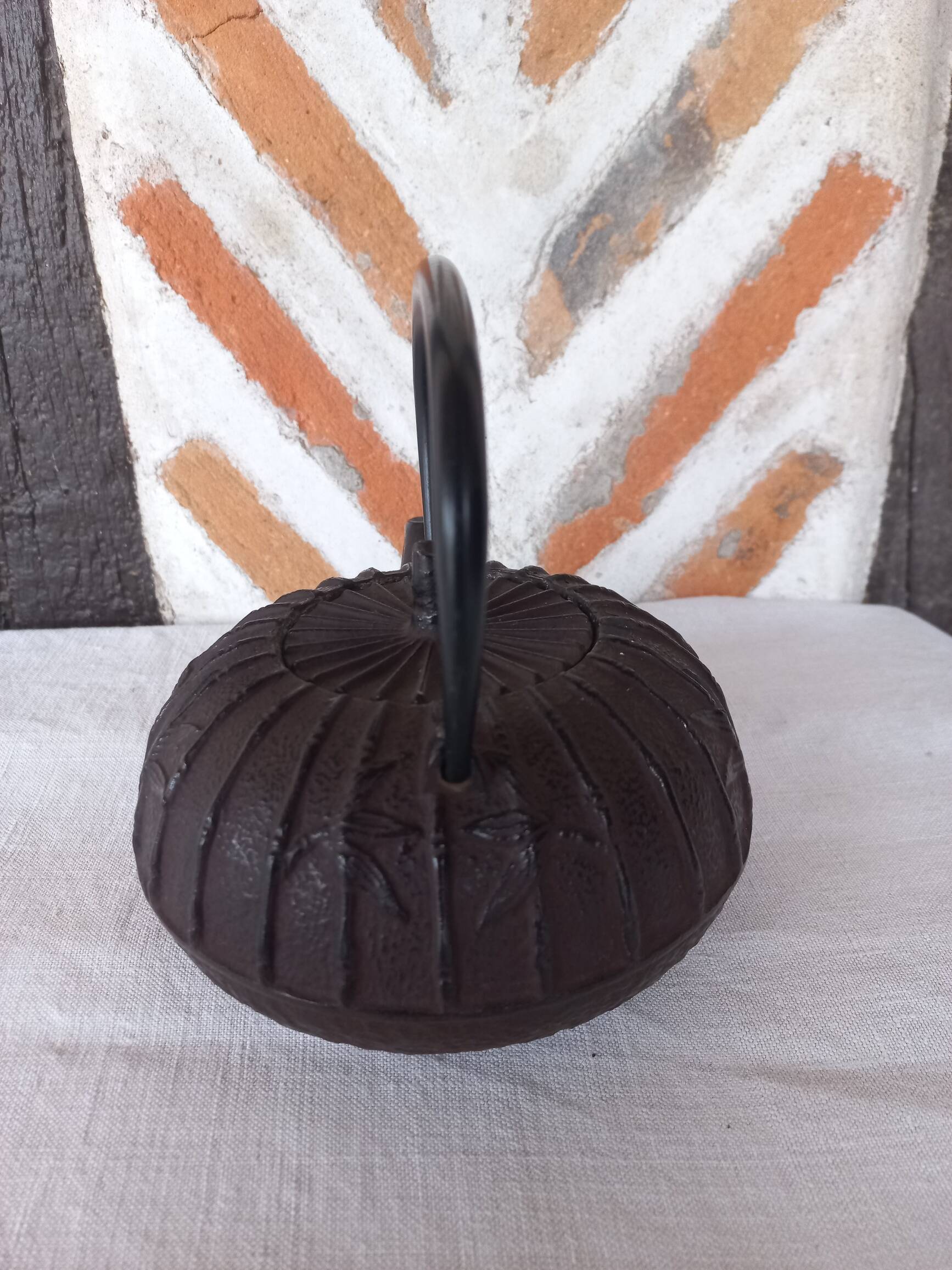 Japanese cast iron teapot