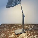 Vintage Pirouett France lamp, Art Deco, model patented in 1940, aluminum