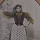 Old colorized photo Neapolitan early twentieth century