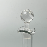 Carafes en verre gravé