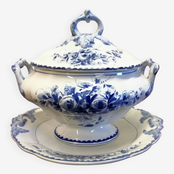 Ghibaudo Brouchier earthenware soup tureen