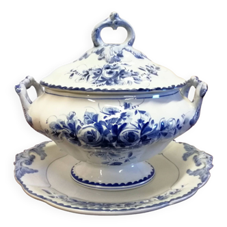 Ghibaudo Brouchier earthenware soup tureen