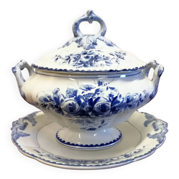 Ghibaudo Brouchier earthenware soup tureen