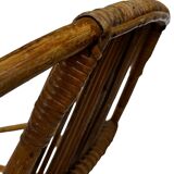 Vintage Rattan Chair Dirk Van Sliedregt Rohe Noordwolde 1960