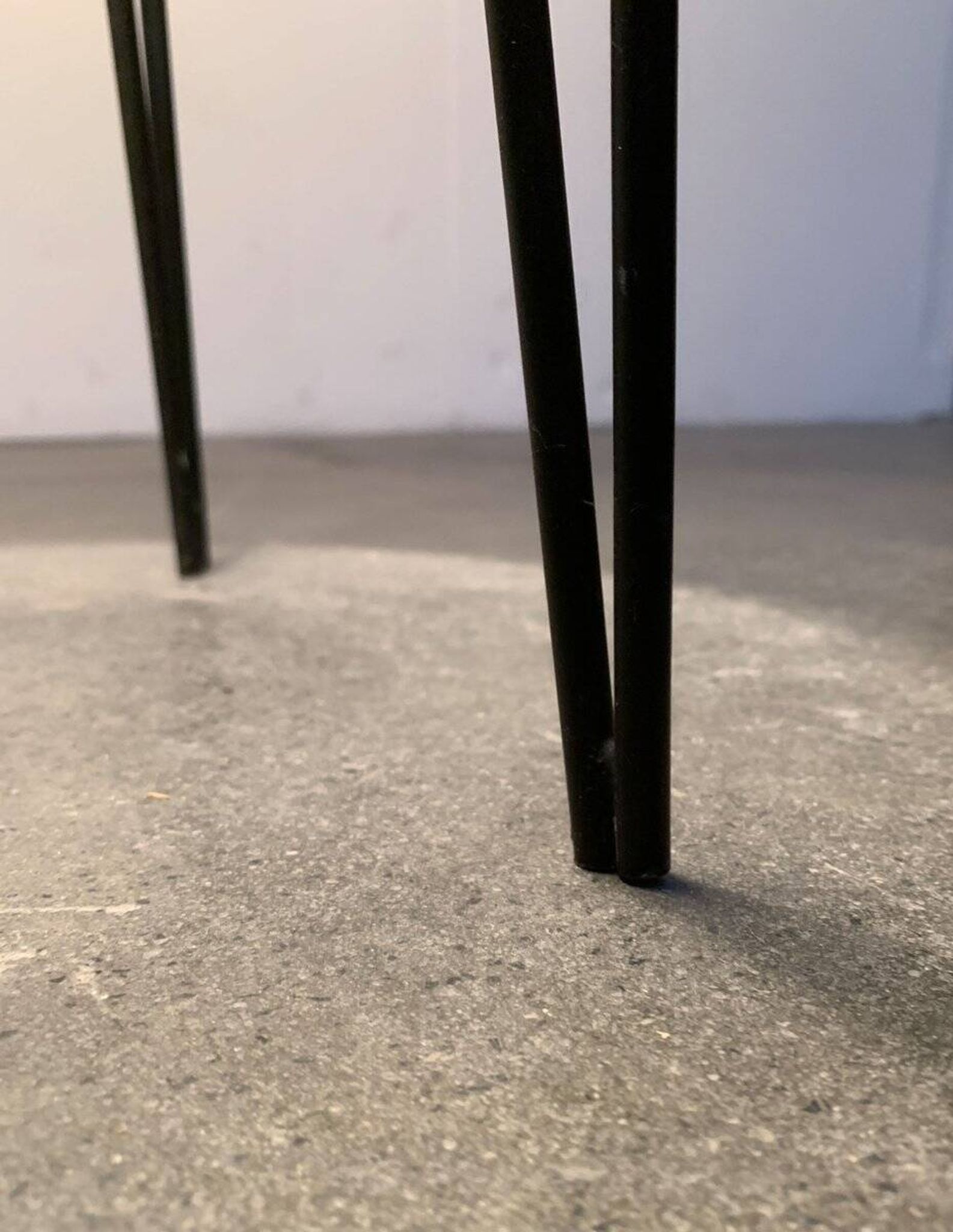 Mid-century German minimalist floor lamp by Hesse Leuchten, 1960s.