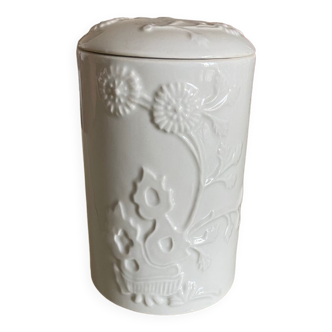 Pot en porcelaine de Limoges blanc