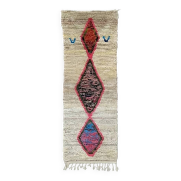 Tapis de couloir Boujad vintage