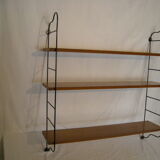 Scandinavian wall shelf from the 50s