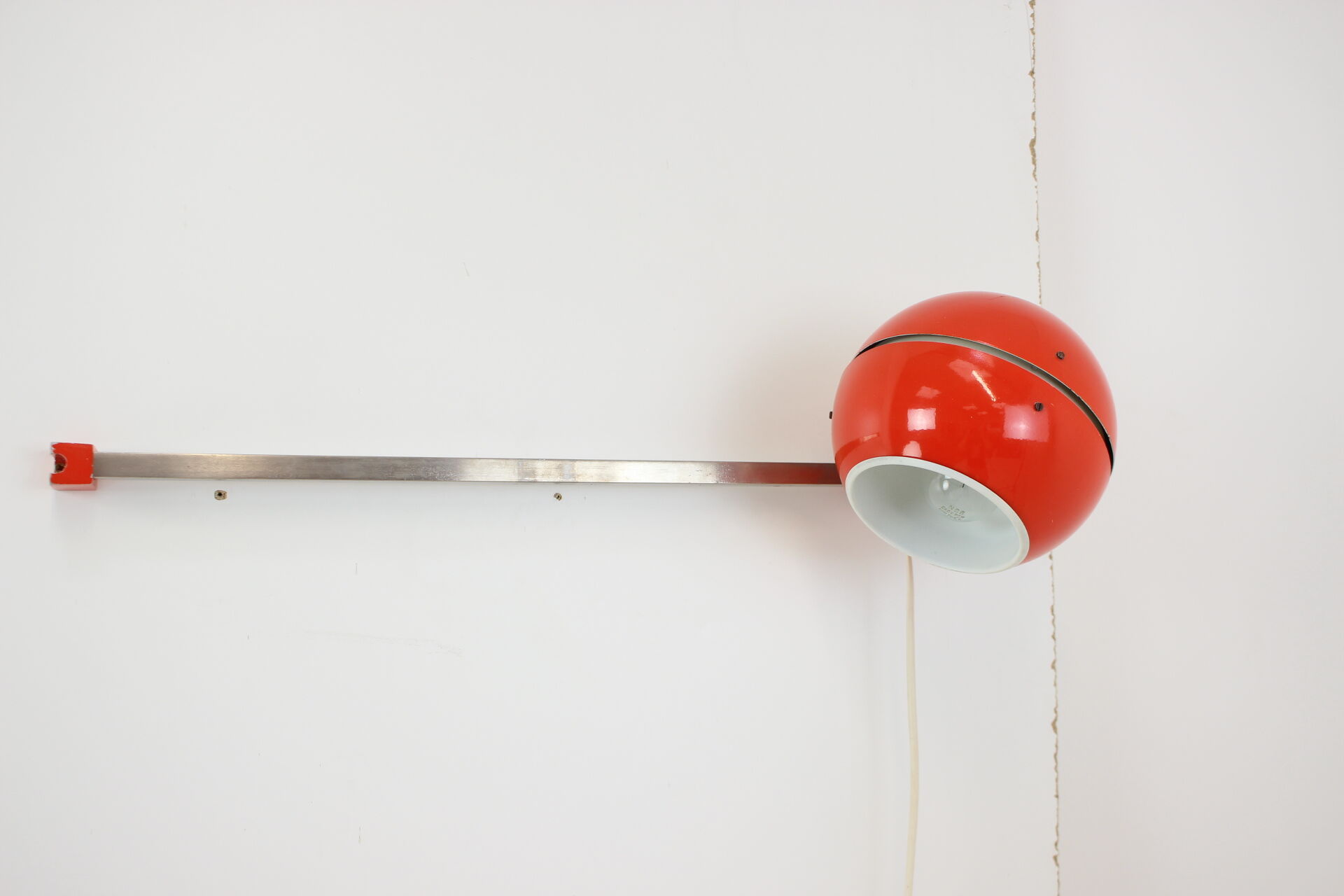 1970s  space age wall lamp