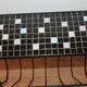 Porte-revues vintage avec tablette