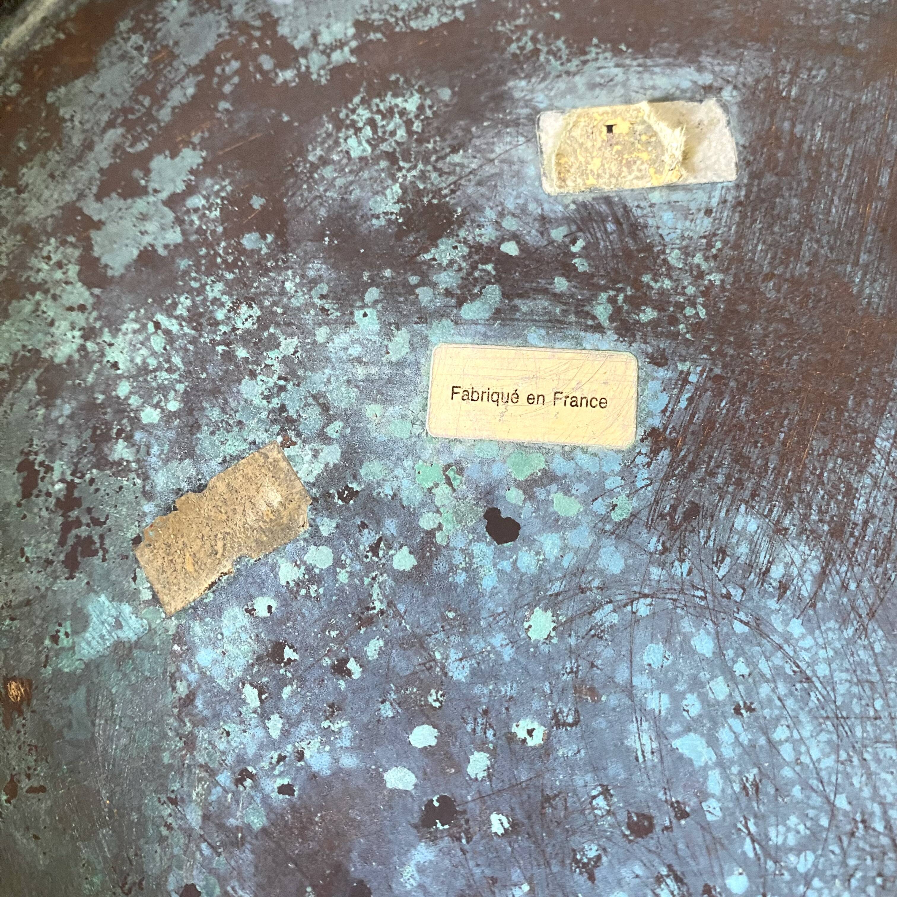 Hammered copper pot cover, diameter 28 cm