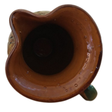 Vintage Pitcher Vase In The Colors of Autumn Ceramic