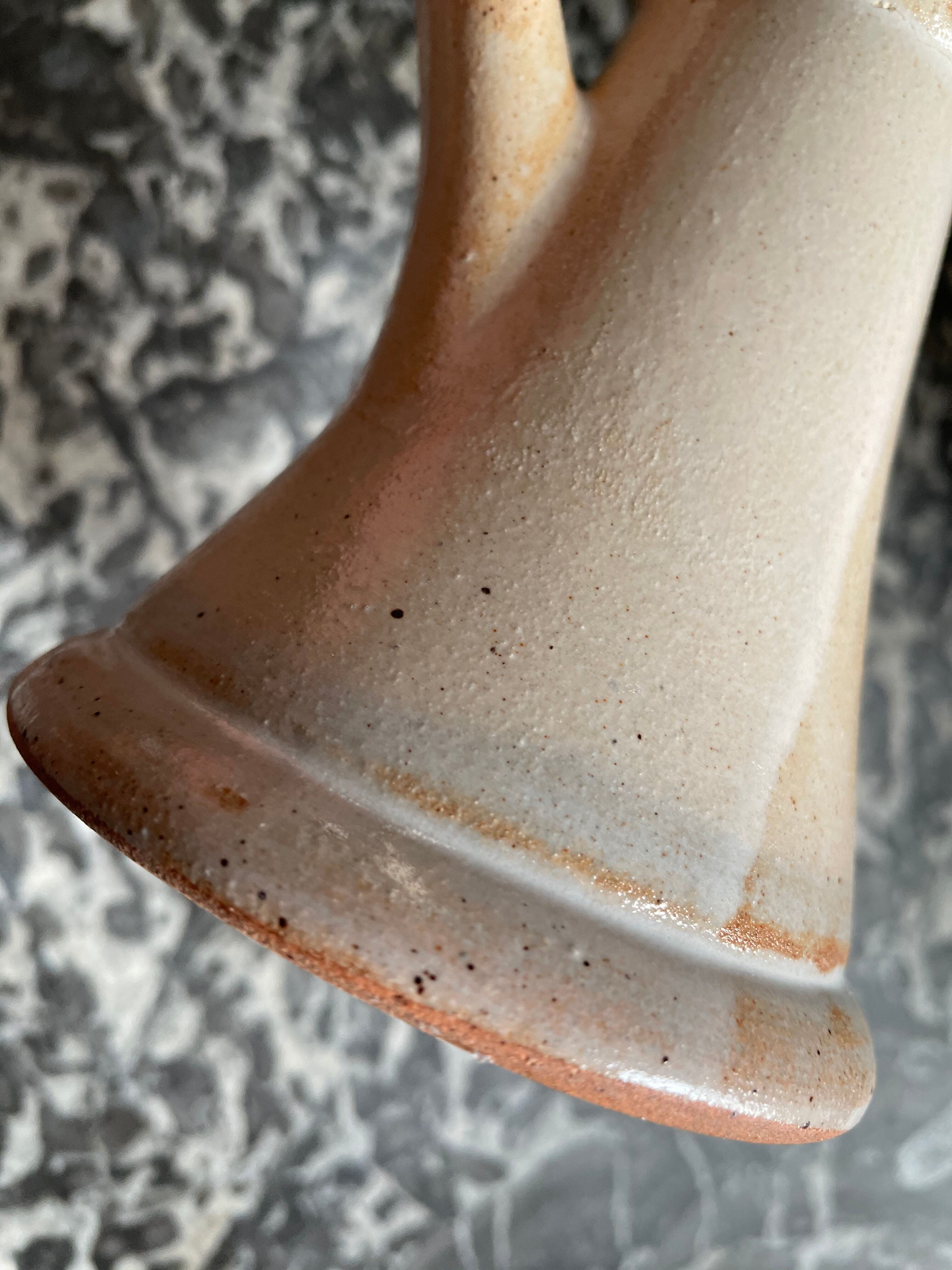 Sandstone candlesticks