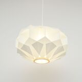 White lamp designed by L. Schioler for Hoyrup Denmark 1970