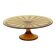 Amber Art Deco Cake Platter / Pastry Dish – Depression Glass