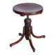 Art Deco Piano Swivel Stool in Beech from Thonet, Czech, 1930s