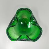 1960s Gorgeous Large Green Ashtray or Catchall by Flavio Poli for Seguso. M