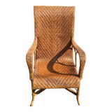 1950s rattan chair garden furniture