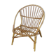 1970 wicker shell armchair