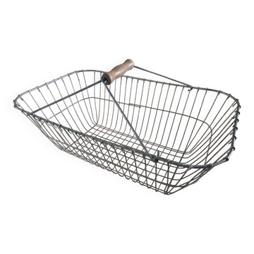 Vintage metal basket