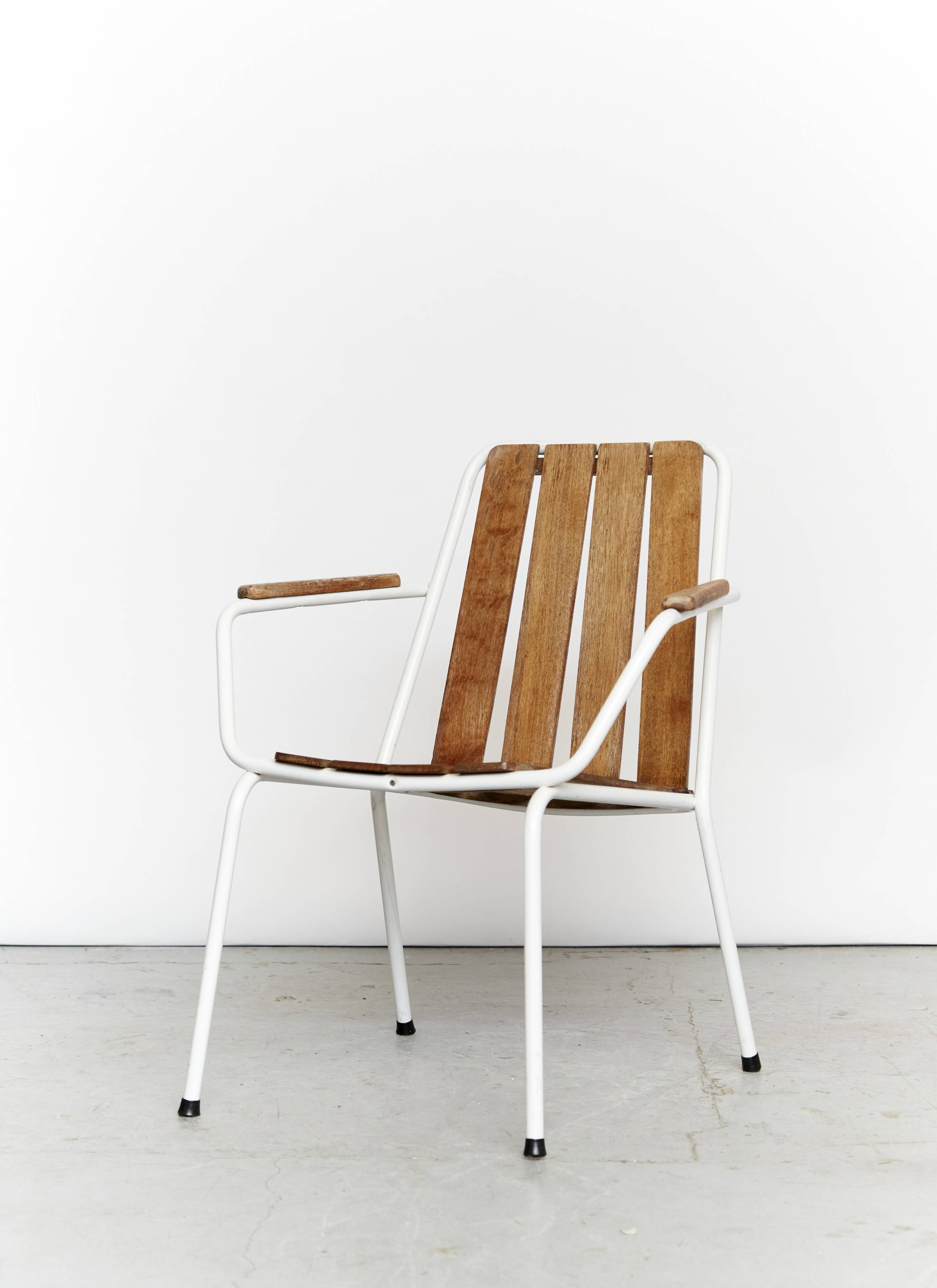 Daneline Mid-Century Teak Garden Chairs
