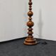 Vintage turned wood floor lamp