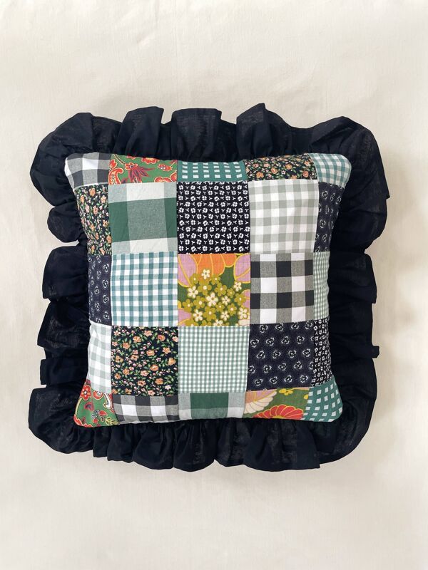 Coussin patchwork