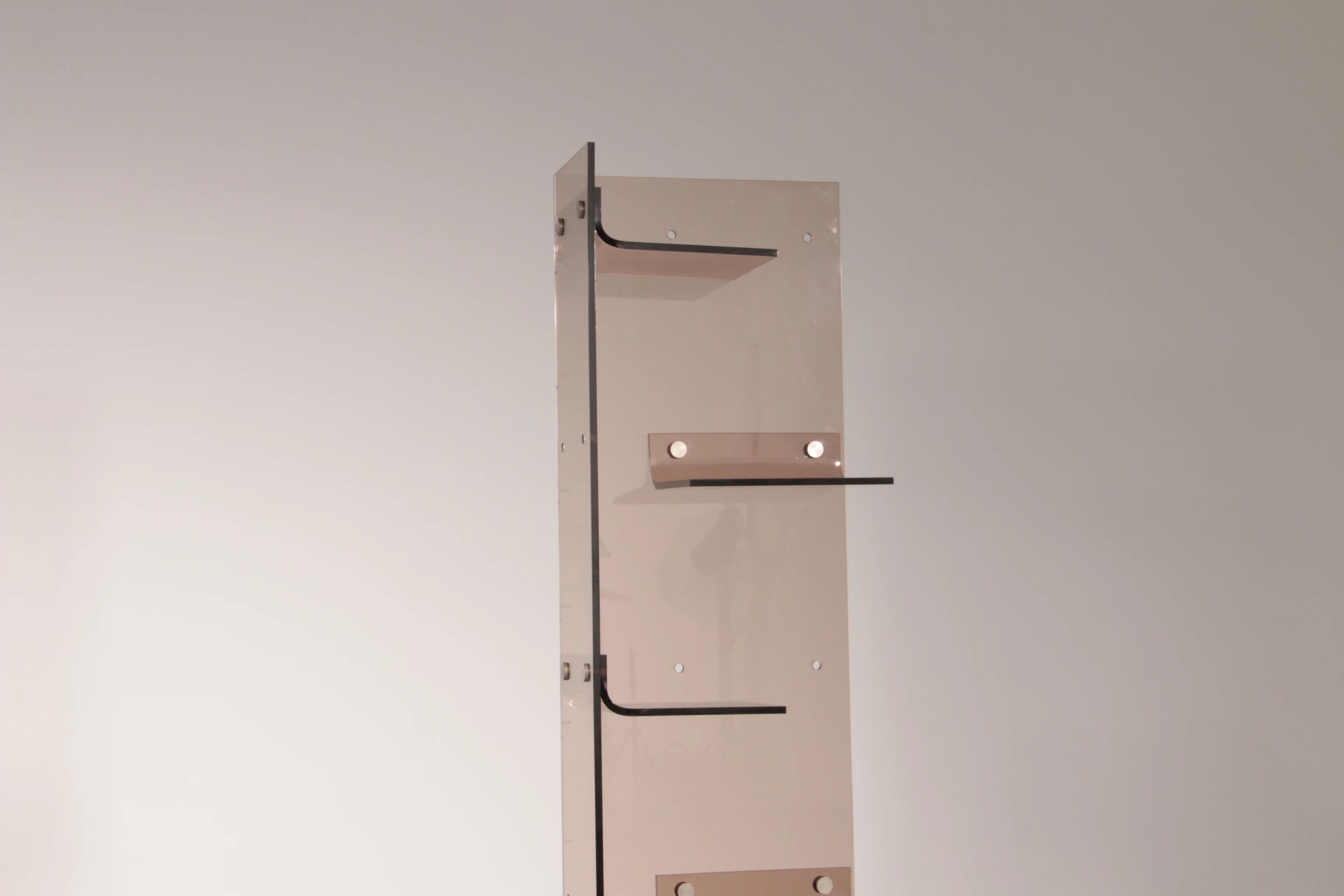 Iconic Michel Dumas Plexiglas bookcase – 1970s French space age design