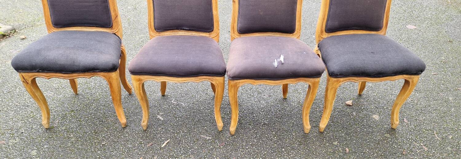 Lot de 4 chaises de salle à manger