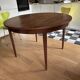 Rosewood table with butterfly extension