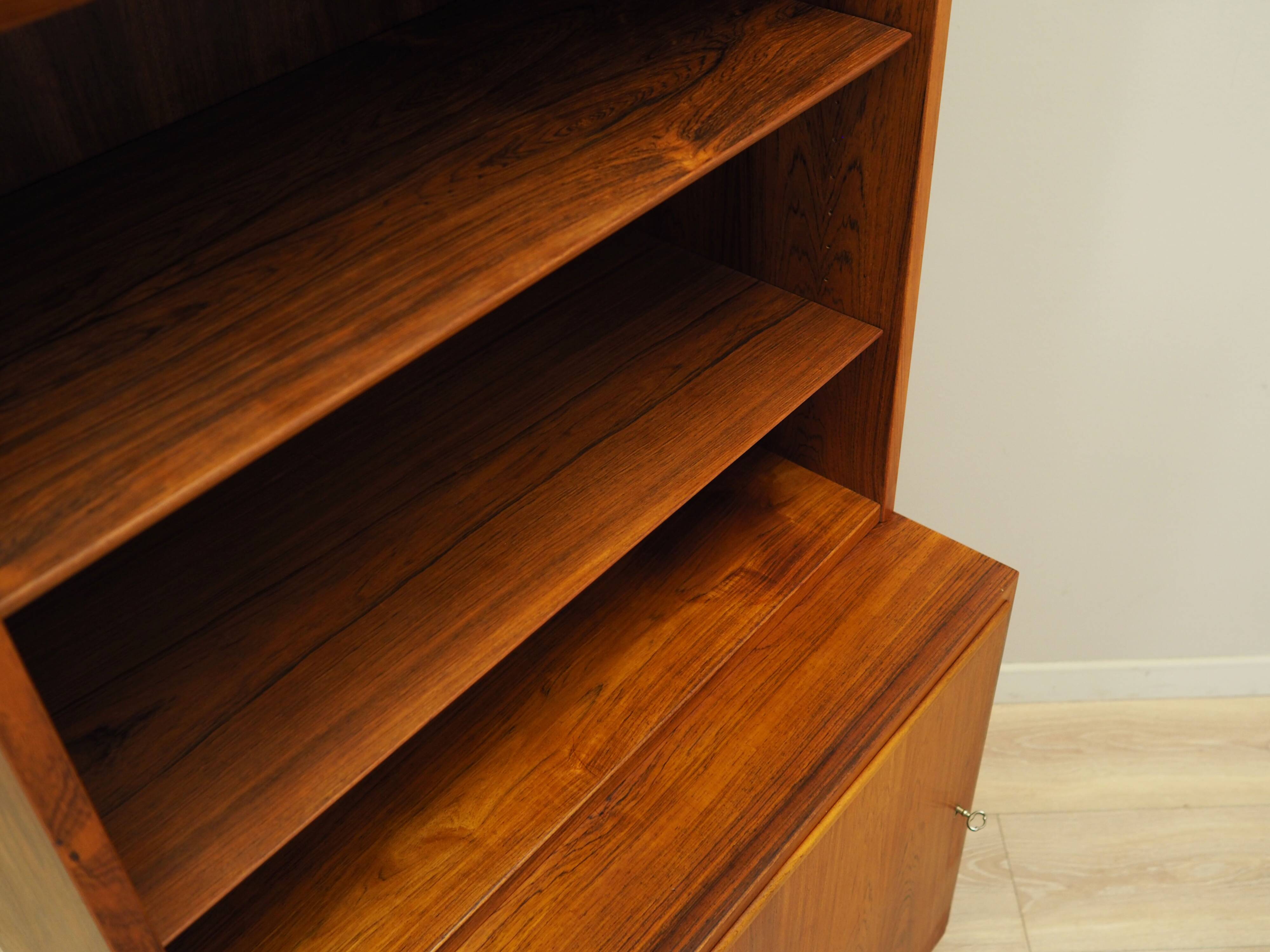 Rosewood bookcase, Danish design, 1970s, production: Hundevad