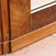 Art Deco trumeau mirror – rosewood