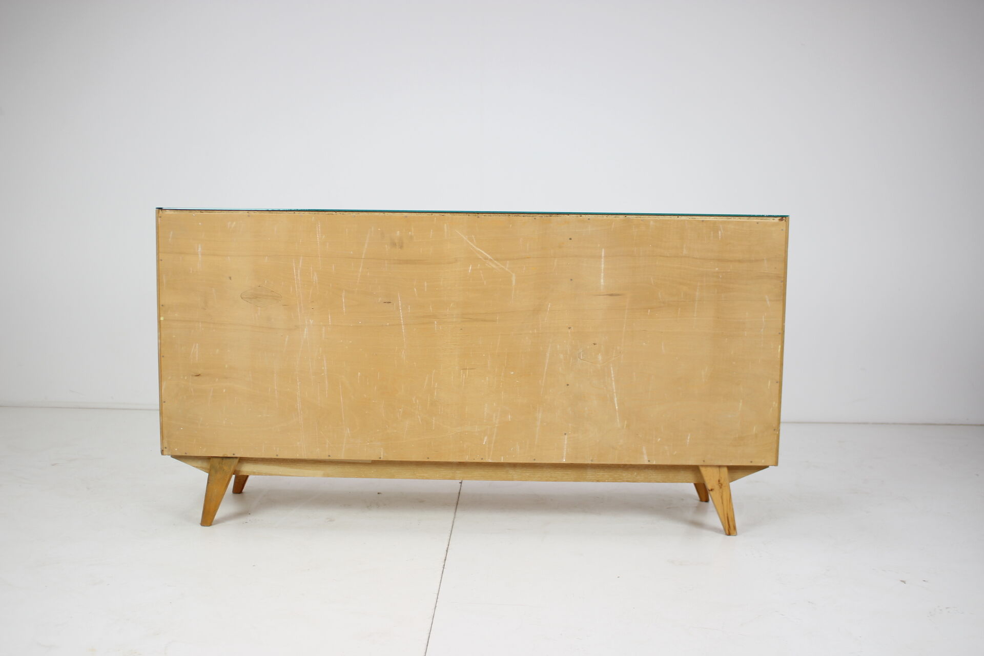 Mid-century upcycled sideboard on high gloss, 1960's