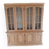 Solid cherry bookcase