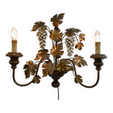 Florentine “grape” wall lamp Italy, 1940 - 1950