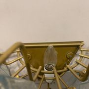 Murano Glass Polygon Sconces Set of 2