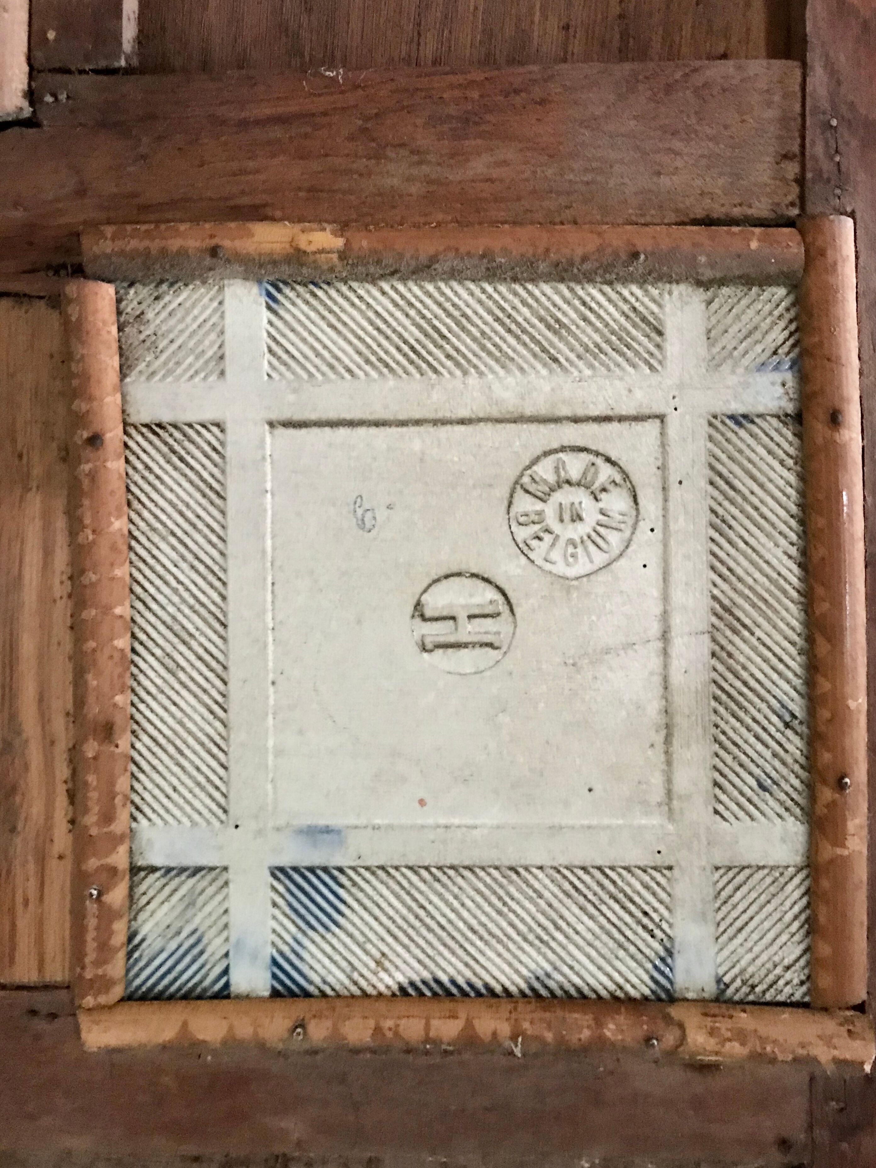 Clothing umbrella holder circa 1900