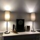 Wrought iron lamp from the 1950s-60s