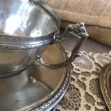 Set of 3 old "silverware" cups