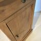 Bedside table or small storage unit in natural wood – country style