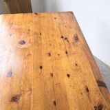 Mountain furniture table made of solid pine