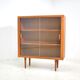Showcase by CFC Silkeborg 1960s Danish teak Scandinavian display cabin