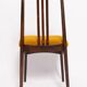 Beech chair with ochre boucle upholstery in mid-century style, Mr. Zielinski, Europe, 1960s.