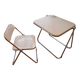 Table Platone et chaise Plia blanches – Anonima Castelli