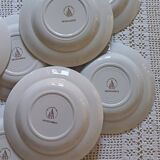 Set of 8 Excellence model soup plates from L'amandinoise