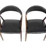 Set of 2 Kai Kristiansen "model 31" chairs, Denmark, 1960