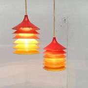 Vintage Duett pendant lamps by Bent Gantzel Boysen for Ikea, set of 2
