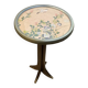 Vintage wooden pedestal table